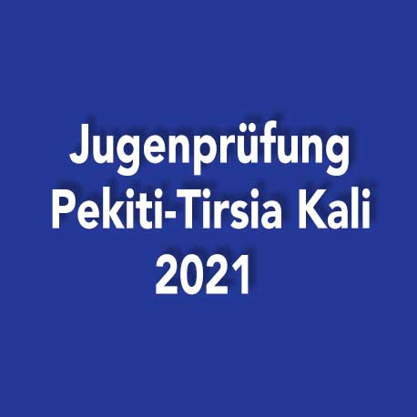 Jugendprüfung Pekiti-Tirsia Kali 2021